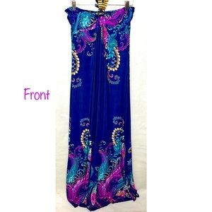 Papillon Maxi Dress - beaded halter detail - NWT ~ never worn